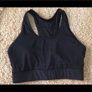 Black Mila sports bra